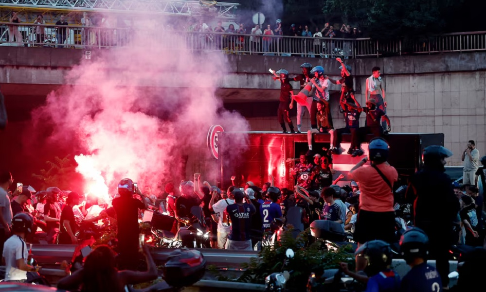 Hundreds Arrested Across France After PSG Champions League Celebrations Turn Violent