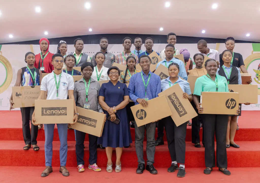 KNUST SONSOI Initiative: More Than 4,000 Laptops Distributed to Needy Students