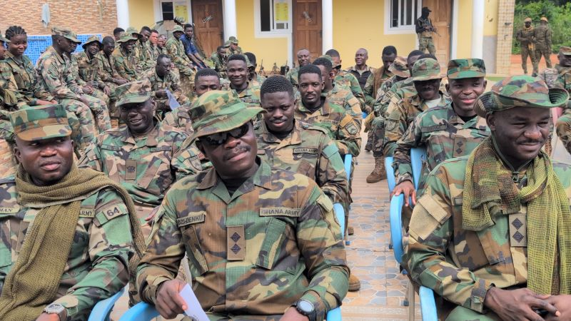 Ghana Army Begins Exercise Starlight Stretch II at Nkwanta